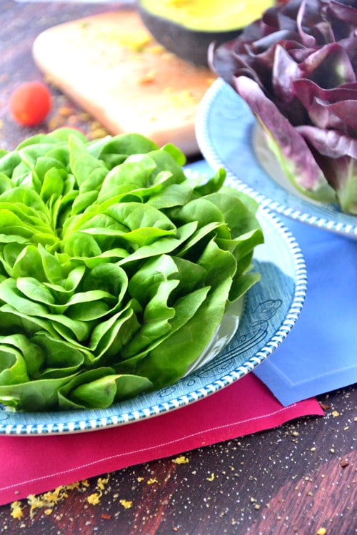 10-healthy-salad-toppings-youve-never-tried4 Green and purple lettuce heads ready to be made into salad