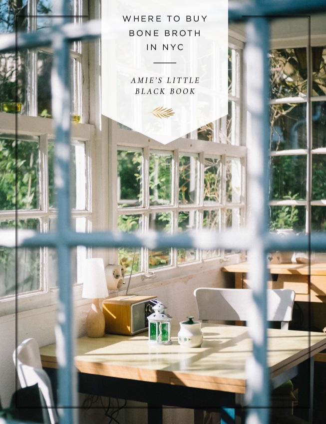 The best bone broth in NYC and to order online.