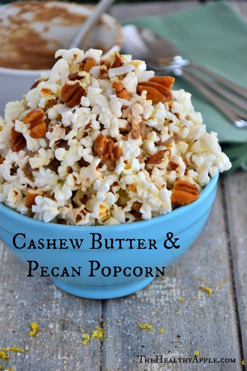 Gluten-Free-Cashew-Butter- Pecan-Popcorn
