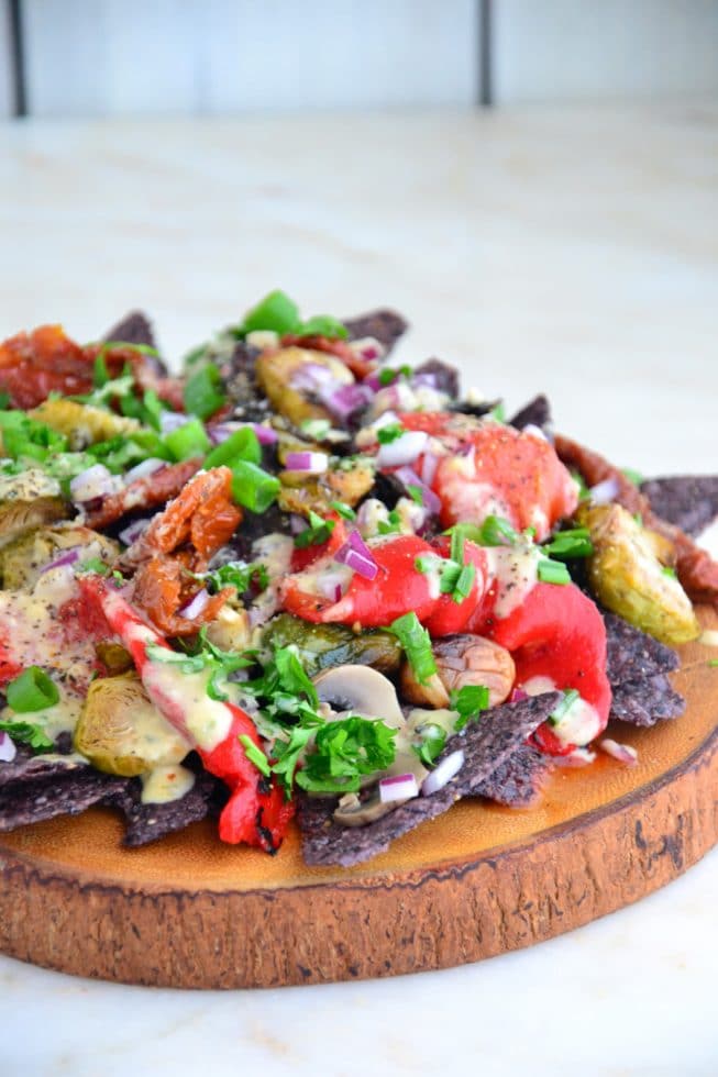 vegan nachos