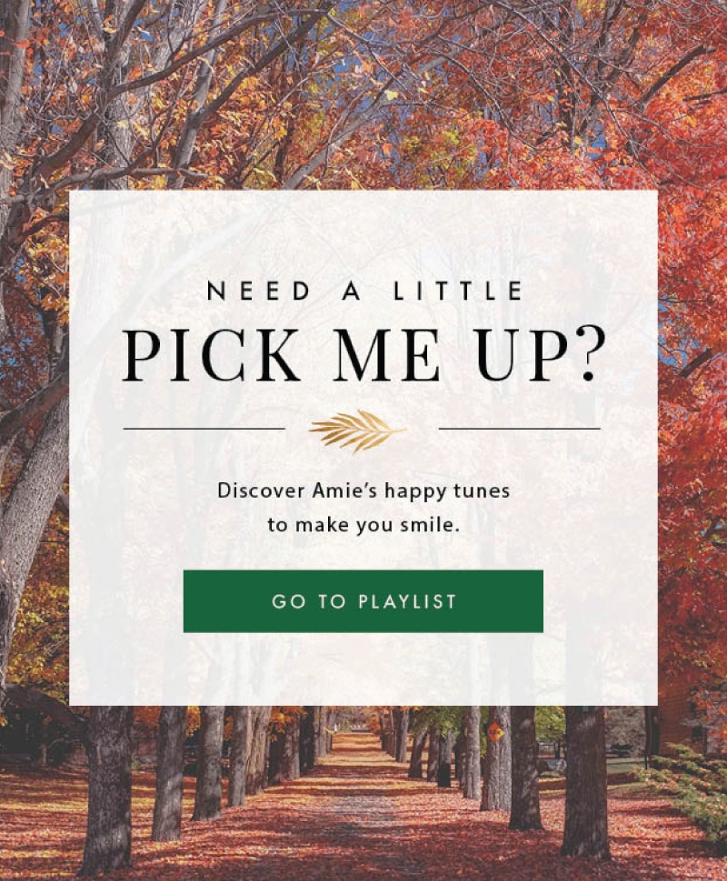 The October playlist of music for your soul.