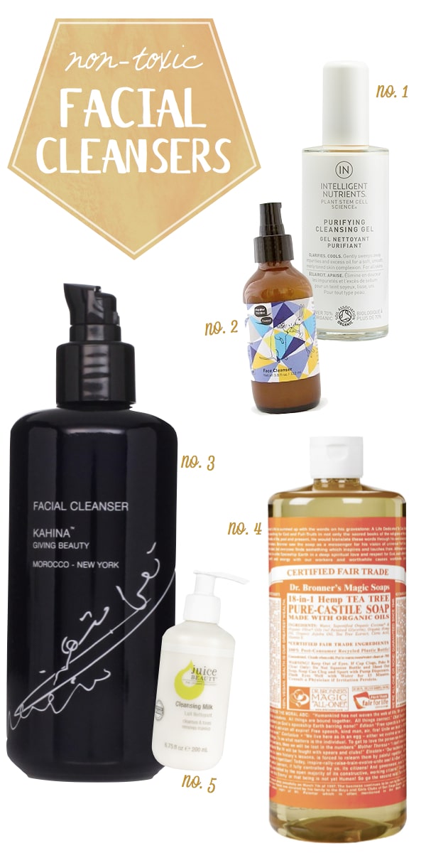 Non-Toxic-Facial-Cleansers