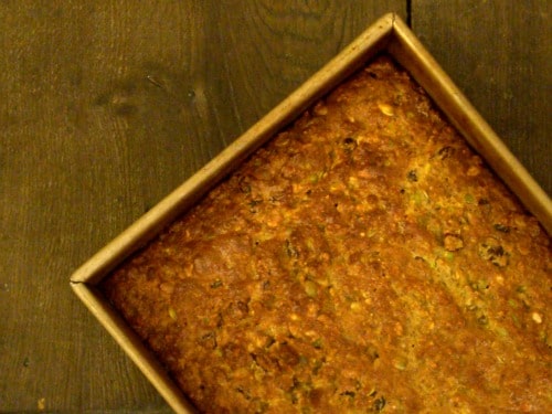 Sunflower Pistachio Squash Bread