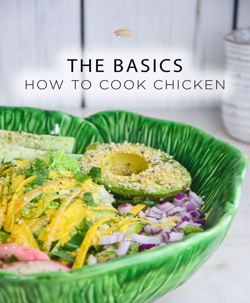 Learn to cook organic chicken