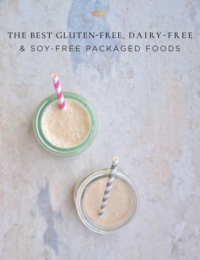 the best gluten-free, dairy-free, soy-free packaged foods.