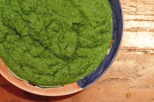 Vegan Lavender Celery Bisque