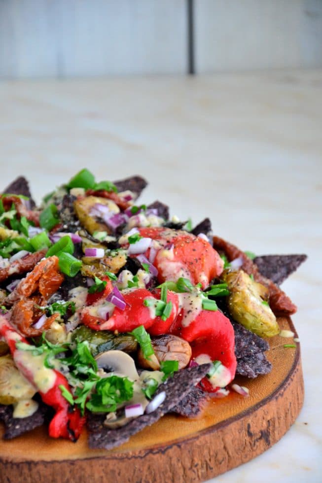 vegan nachos