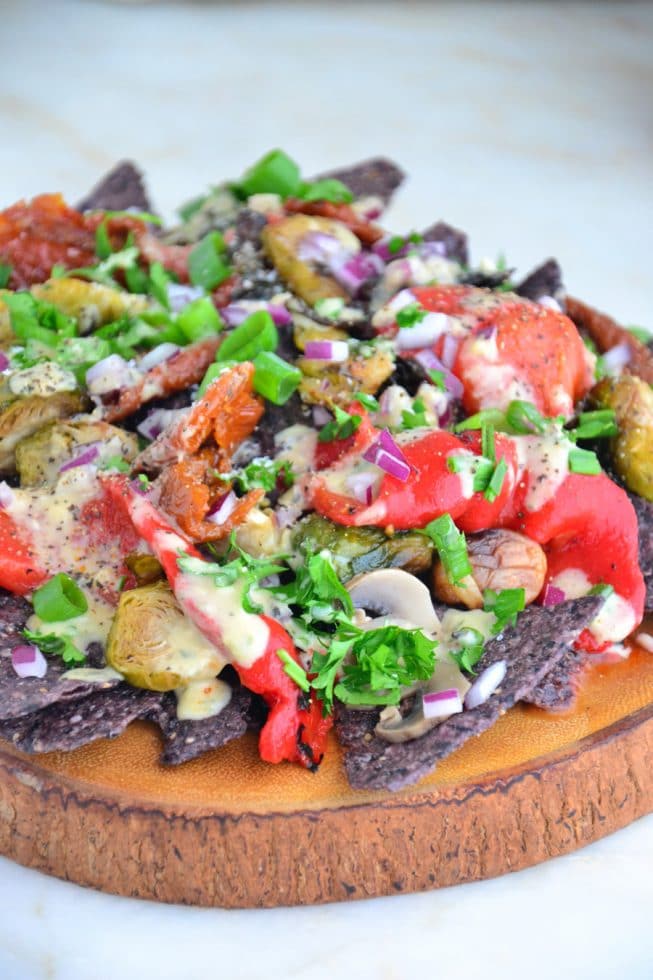 vegan nachos