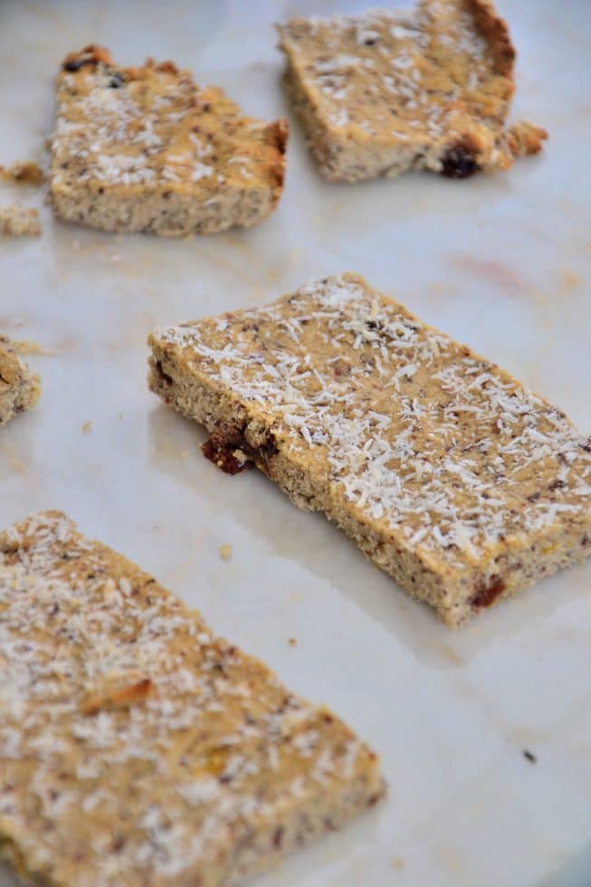 Grain-Free Coconut Shortbread Crackers