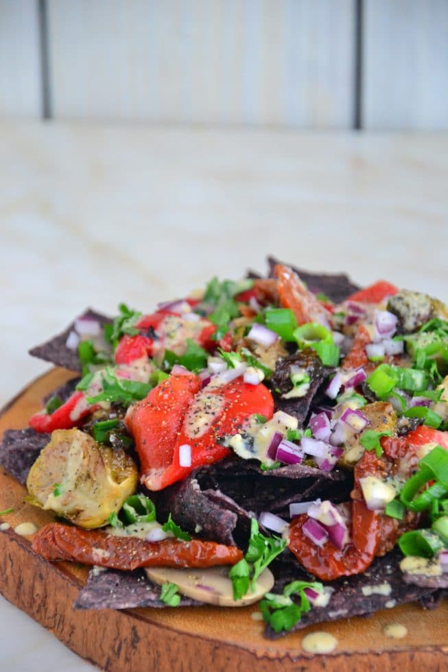 vegan nachos