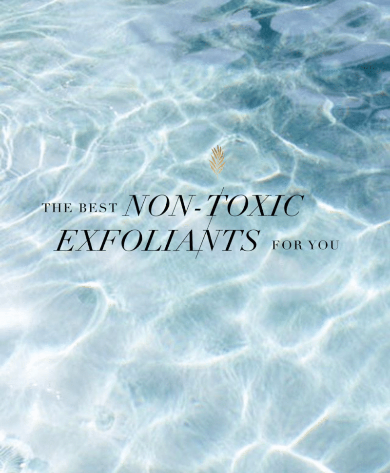 Non-toxic exfoliants